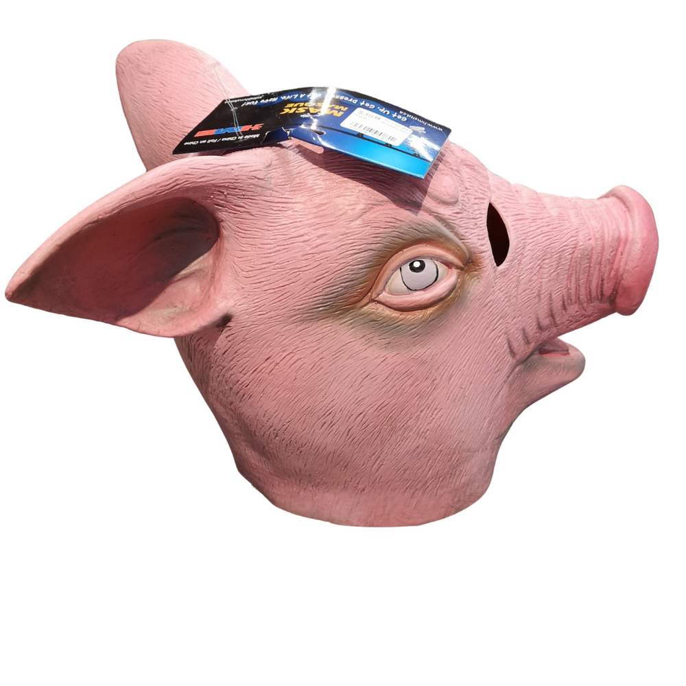 PIG Animal Latex Mask